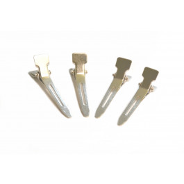 4 Metallclips zum Befestigen von Schutzschablonen