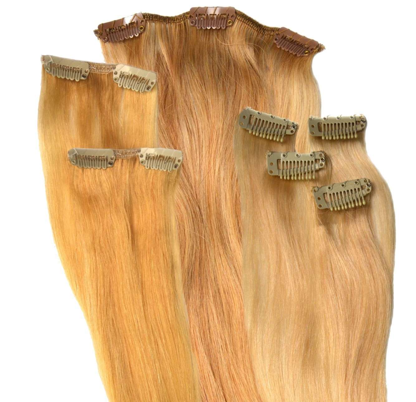 Clip Extensions Set Gr. S in 60cm Echthaar zur Haarverdichtung günstig