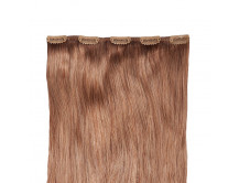 Clip in Extensions für Haarverlängerung mit 5 Clips, 40cm lang