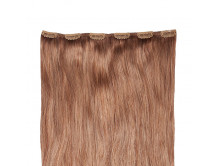 Clip-in-Extensions für Haarverlängerung mit 6 Clips, 60cm lang