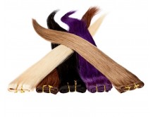 Echthaar Tresse á 25g Länge: 60cm zur Haarverlängerung | Haarverdichtung