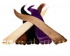 Echthaar Tresse á 25g Länge: 40cm zur Haarverlängerung | Haarverdichtung