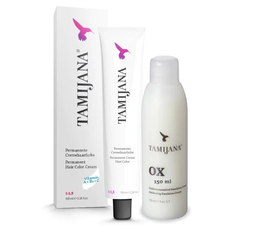 Professionelle Haarfarbe 100ml + 150ml Oxidant von Tamijana